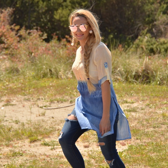 OMBRE TUNIC TOP - Picture 3 of 3